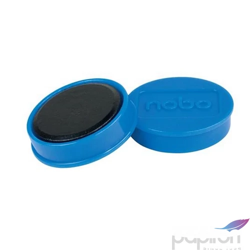 Mágneskorong 30mm Nobo fehértáblához, 4 db,kék