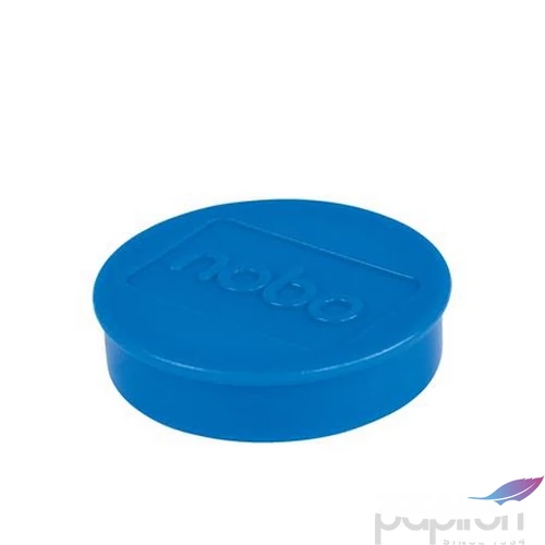 Mágneskorong 38mm Nobo fehértáblához, 10db,erős, kék