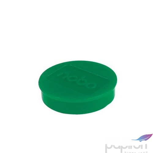 Mágneskorong 38mm Nobo fehértáblához, 10db,erős, zöld