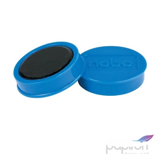 Mágneskorong 38mm Nobo fehértáblához, 4 db,kék