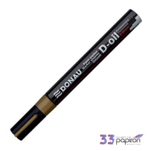 Lakkmarker Donau D-oil M 2,8mm kúpos hegyű arany Írószerek DONAU 7369001PL-35