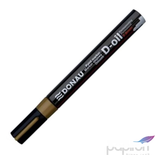 Lakkmarker Donau D-oil M 2,8mm kúpos hegyű arany Írószerek DONAU 7369001PL-35