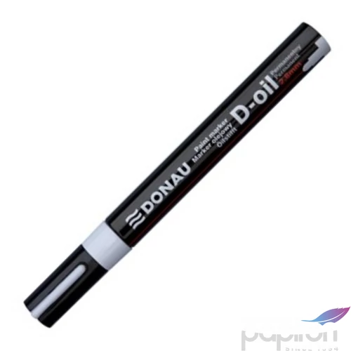 Lakkmarker Donau D-oil M 2,8mm kúpos hegyű fehér Írószerek DONAU 7369001PL-09