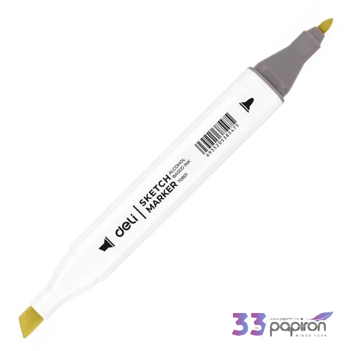 Marker kétvégű Sketch / 37 Deli Vágott és Kerek hegy Pastel Yellow