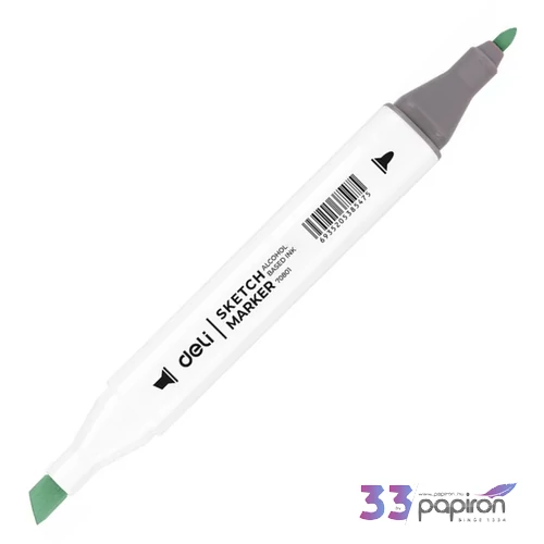 Marker kétvégű Sketch / 59 Deli Vágott és Kerek hegy Pala Green