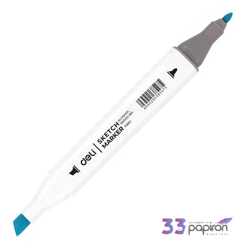 Marker kétvégű Sketch / 63 Deli Vágott és Kerek hegy Cerulean Blue