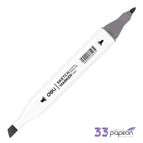 Marker kétvégű Sketch / WG8 Deli Vágott és Kerek hegy Warm Grey