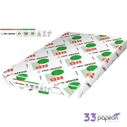 Másolópapír digitál Pro-Design A3 250g 125ív/csomag