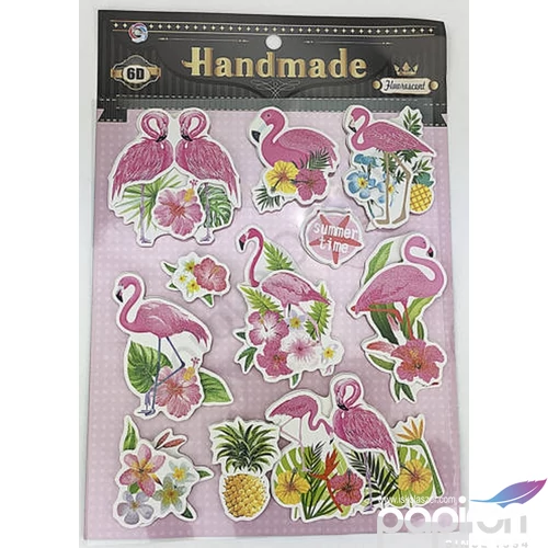 Matrica 3D papíralapú 0 Handmade CRL7343