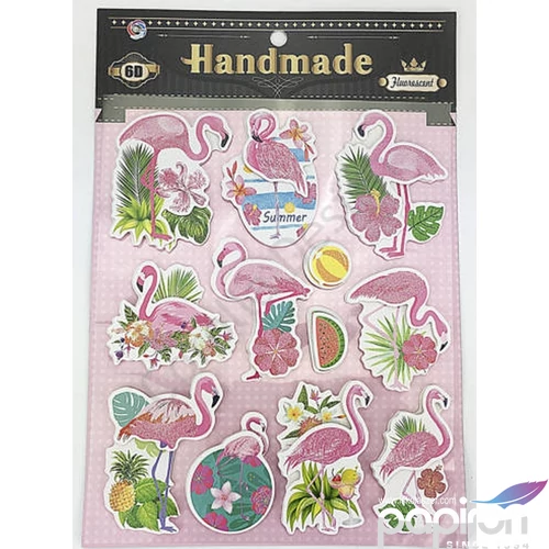 Matrica 3D papíralapú 0 Handmade CRL7343