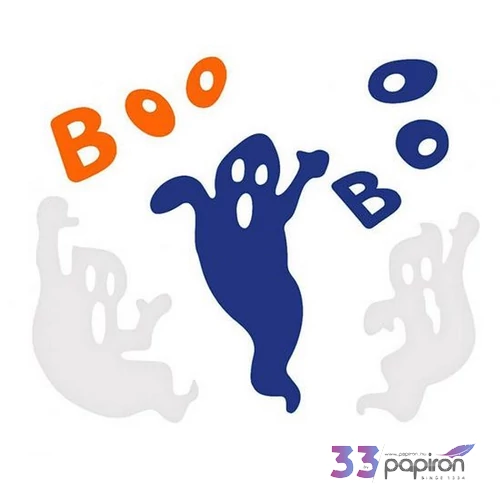 Matrica ablakra Halloween vegyes
