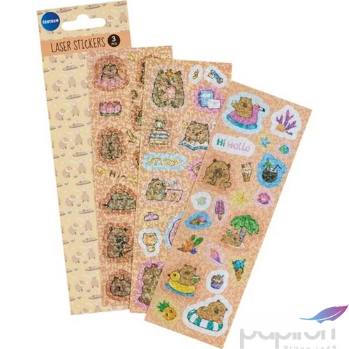 Matrica CAPYBARA 15X10MM vegyes 81271