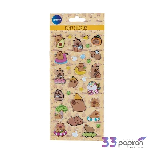 Matrica CAPYBARA ív mérete 195 x 100 mm vegyes 81270