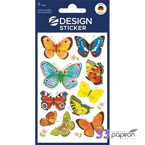 Matrica papír 3 ív 76x120 mm AVERY ZWECKFORM Z-Design No.4462