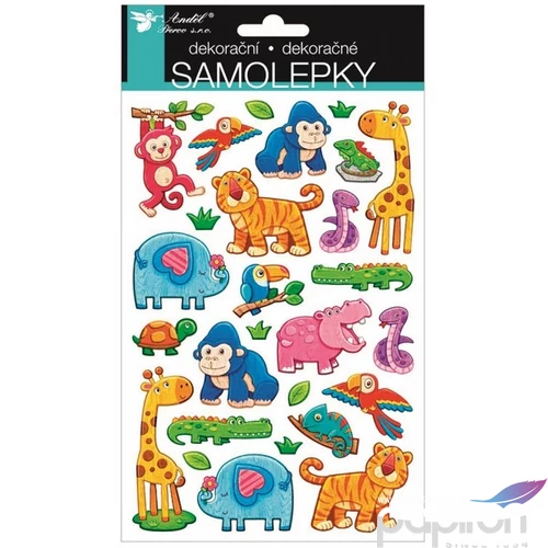 Matrica Sweet Sticker domború állatos