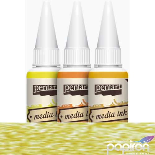Média tinta 20ml arany metál