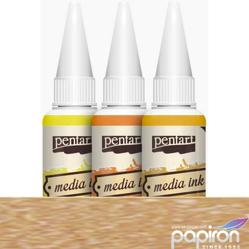 Média tinta 20ml bronz metál