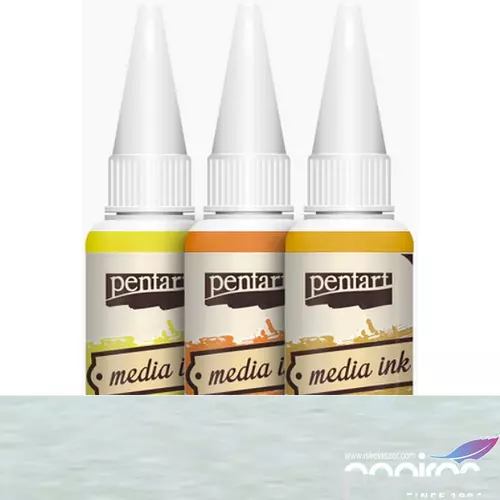 Média tinta 20ml ezüst metál