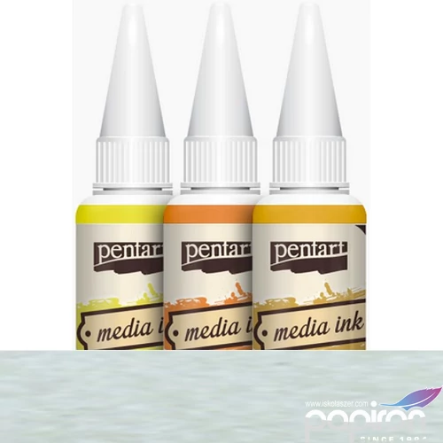 Média tinta 20ml ezüst metál