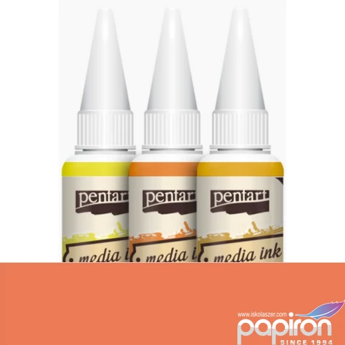 Média tinta 20ml narancs
