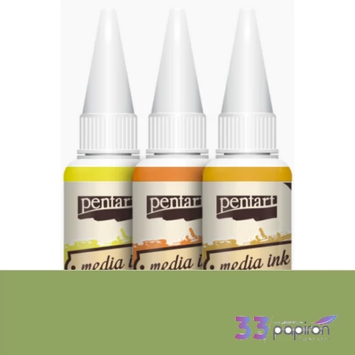 Média tinta 20ml olíva