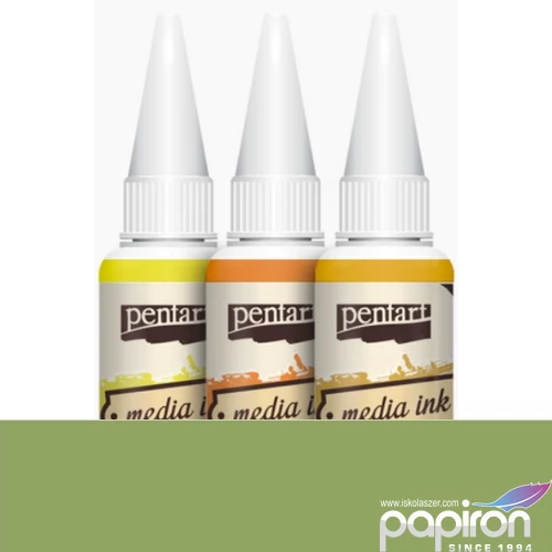 Média tinta 20ml olíva