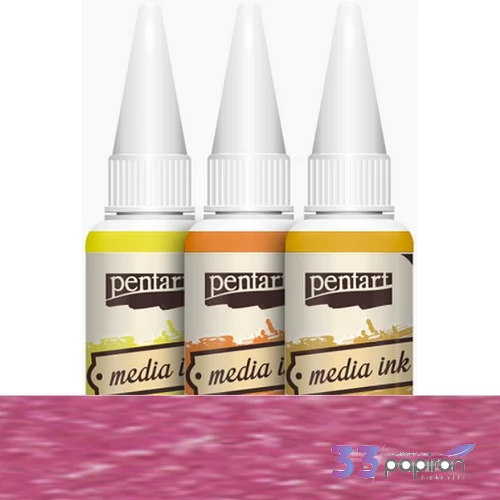 Média tinta 20ml réz metál