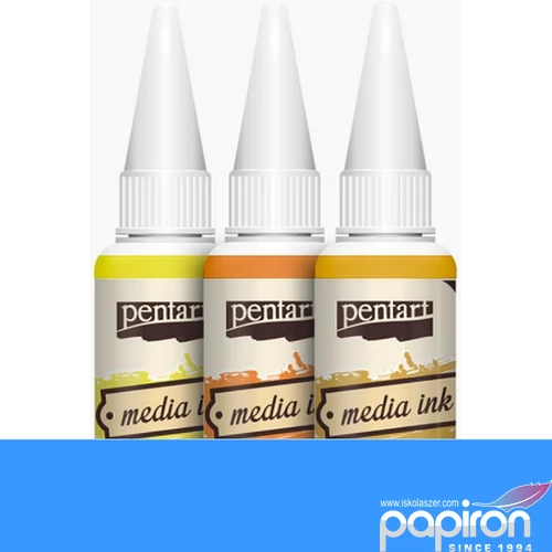 Média tinta 20ml topázkék