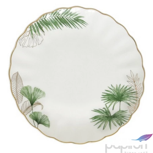 Tányér desszertes kerámia 19cm Drops Celadon