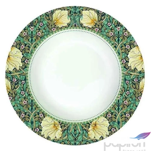 Tányér mély porcelán 21,5cm, William Morris, Black