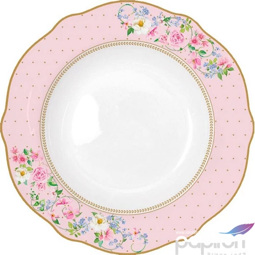 Tányér mély porcelán 23cm, Garden Joy 
