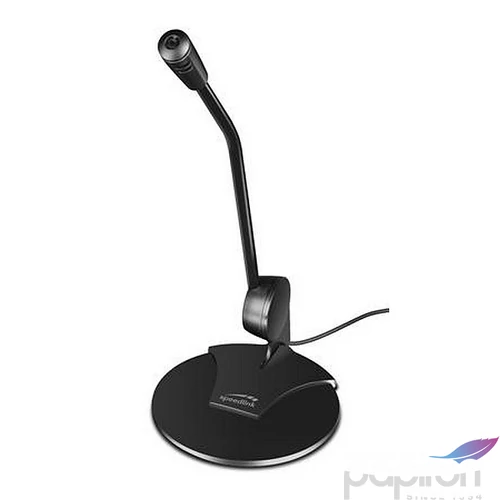 Mikrofon asztali,vezetékes 3,5mm jack SPEEDLINK Pure  fekete