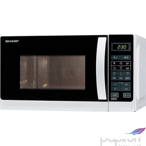Mikrohullámú sütő grilles SHARP R642WW Fehér