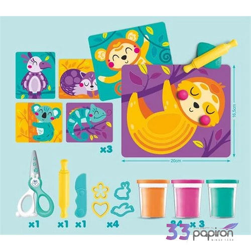 Modellező gyurmakészlet MAPED CREATIV 