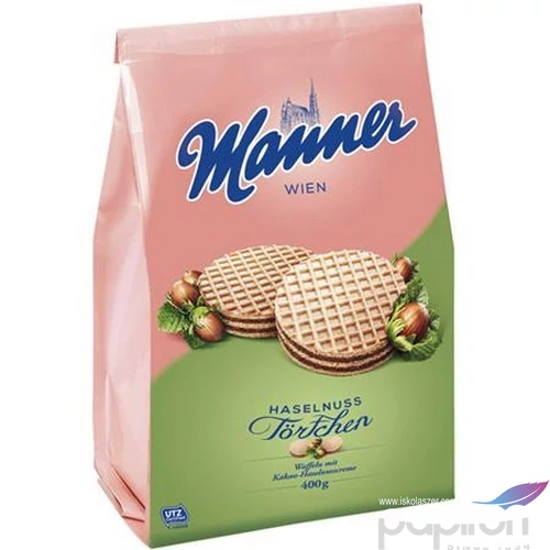 Mogyorós ostya 400 g Manner Törtchen
