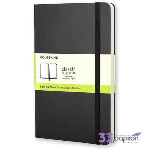 Moleskine Notesz fekete QP062 L sima kemény fedeles Notesz jegyzet