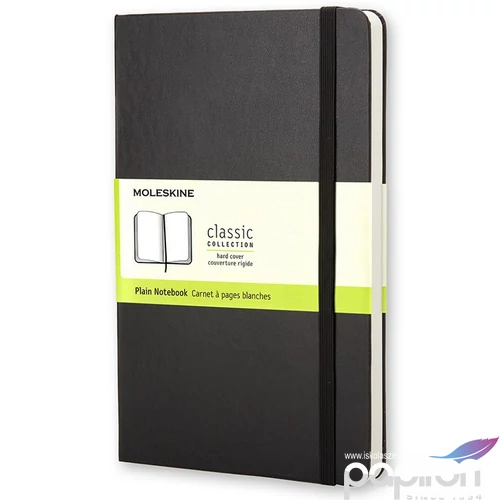 Moleskine Notesz fekete QP062 L sima kemény fedeles Notesz jegyzet