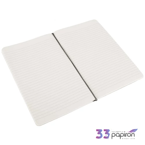 Moleskine Notesz puha fekete Fekete L VONALAS QP616