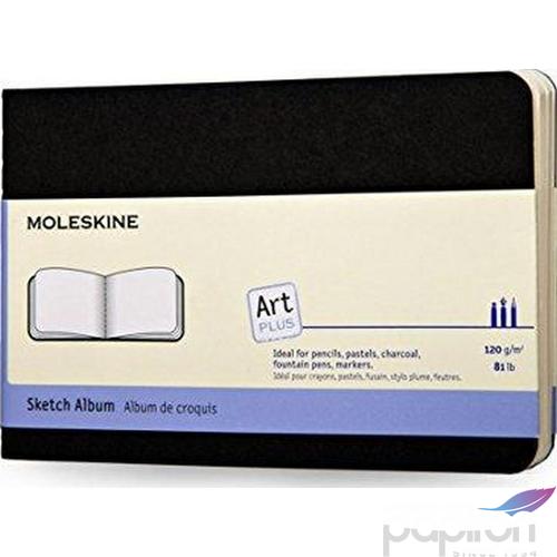 Moleskine skicc album Sketch, "L ARTSKA3 fekete
