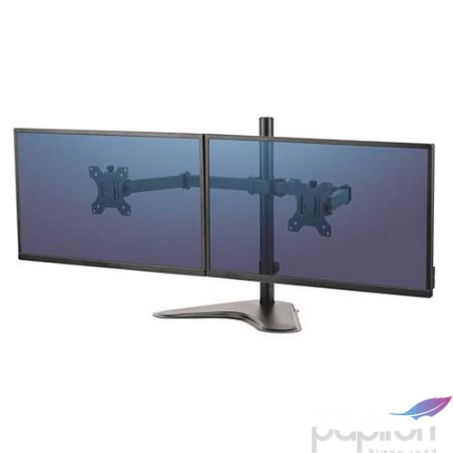 Monitortartó kar Fellowes Seasa Dual Horizontal, fekete 