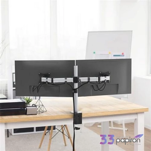 Monitortartó kar kettő monitorhoz DURABLE Select