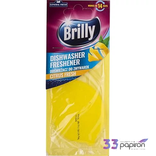 Mosogatógép illatosító Brilly citrom