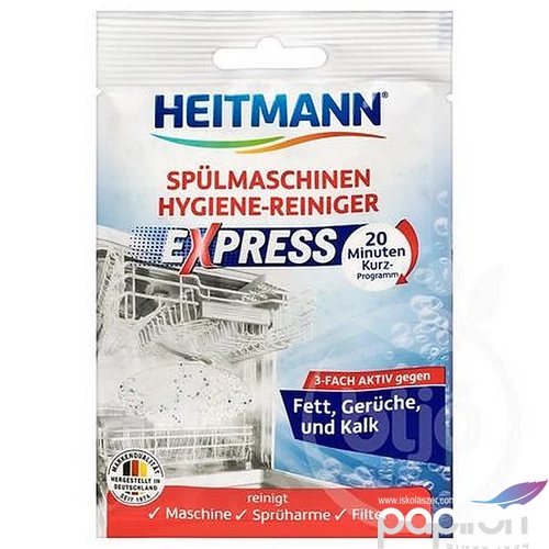 Mosogatógép tisztító por 30 g HEITMANN Express