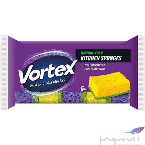 Mosogatószivacs 5db VORTEX  