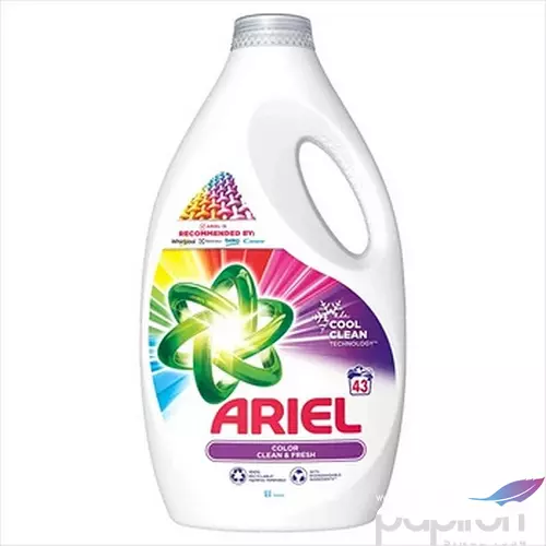 Mosógél aktív Ariel 2,15l /43/mosás színes ruhákhoz KHT 