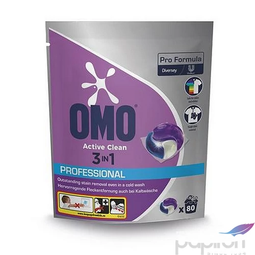 Mosókapszula 80db OMO Active Clean 3in1