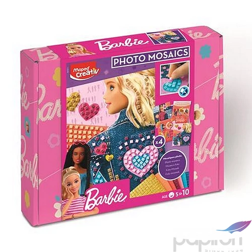 Mozaikos képkészítő készlet MAPED CREATIV Barbie