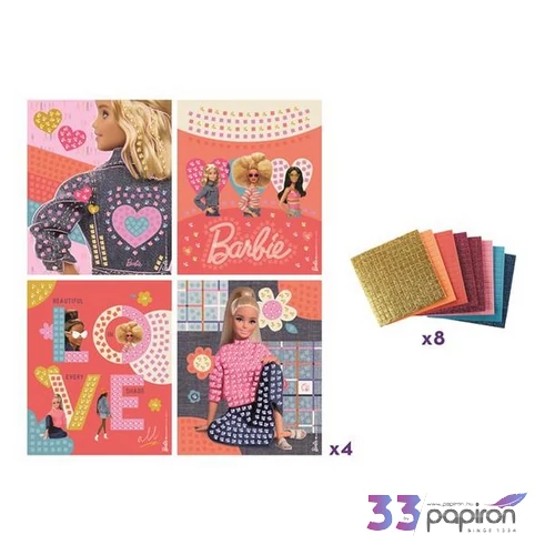 Mozaikos képkészítő készlet MAPED CREATIV Barbie
