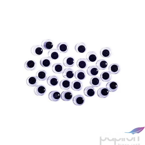 Mozgószem 15mm kerek Kreatív Junior, 30db/csomag