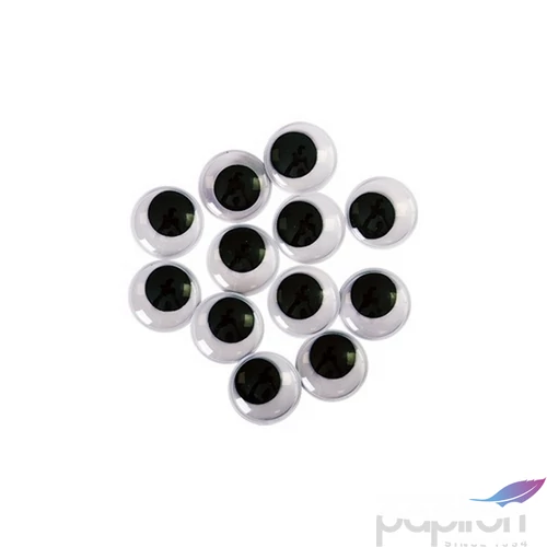 Mozgószem 24mm kerek Kreatív Junior, 12db/csomag